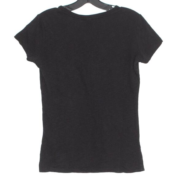 Rascal Flatts Womens Top Cross Made In The USA Short Sleeve Black Size Large IU - Picture 5 of 5